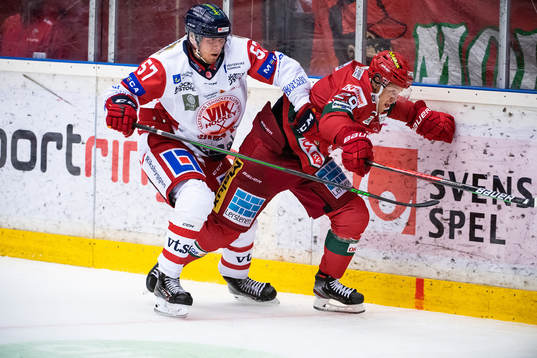 Västerviks Alfred Barklund och Modos Mikkel Aagaard