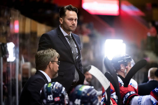 Västerviks tränare Martin Gudmundsson