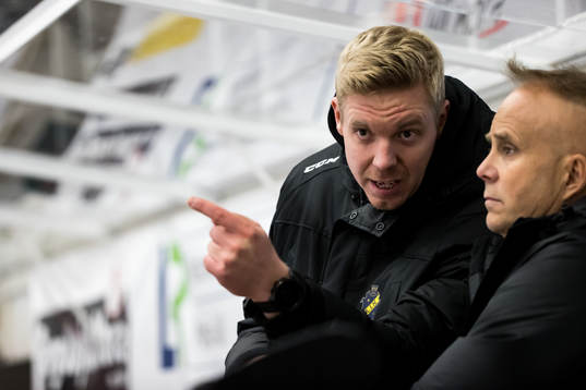 AIKs tränare Anton Blomqvist