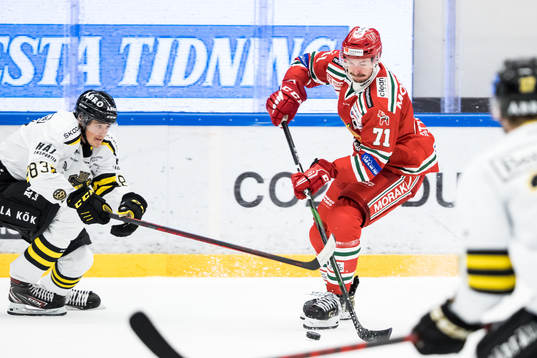 Moras Paul Bittner och AIKs Malte Setkov
