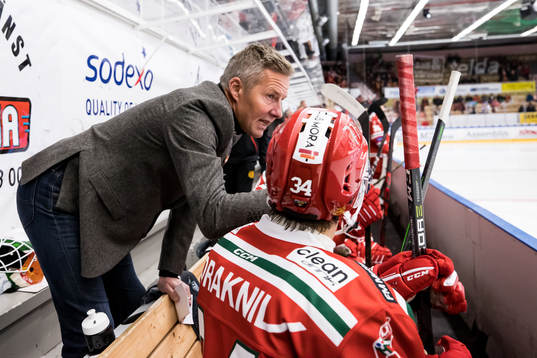 Moras tränare Johan Hedberg