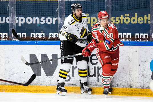 AIKs Alexander Deilert och Moras Kalle Miketinac