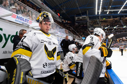 Västerås målvakt Johan Gustafsson