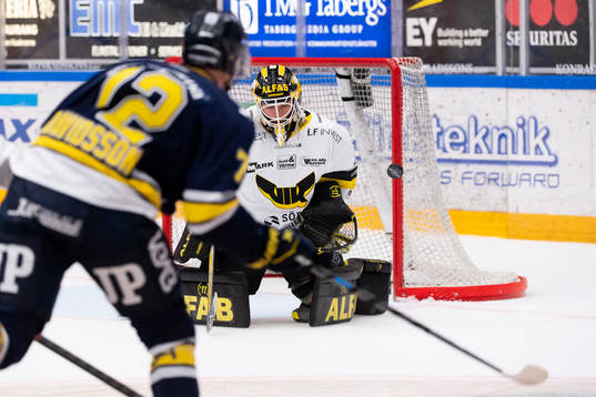 Västerås målvakt Johan Gustafsson