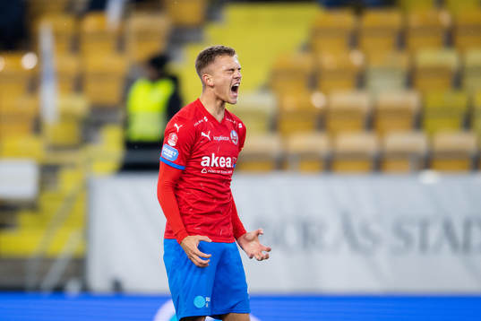 Helsingborgs Dennis Olsson deppar