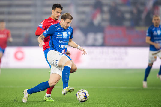 Norrbys Nicklas Savolainen och Helsingborgs Assad Al Hamlawi