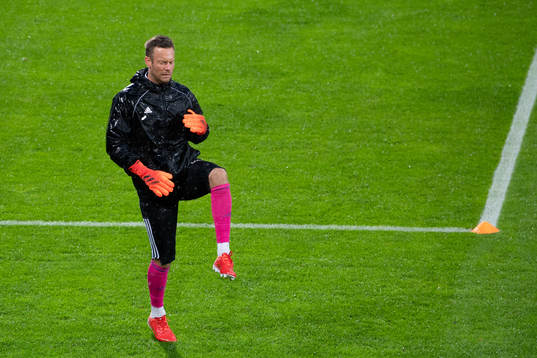 Falkenbergs målvakt Viktor Noring före fotbollsmatchen i