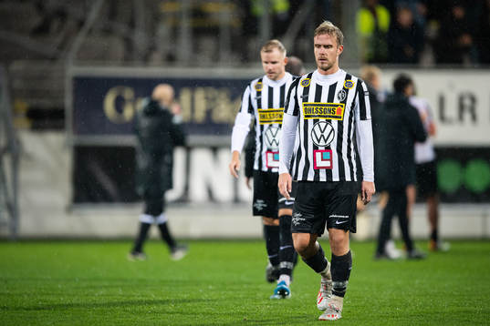 Landskronas Linus Olsson deppar