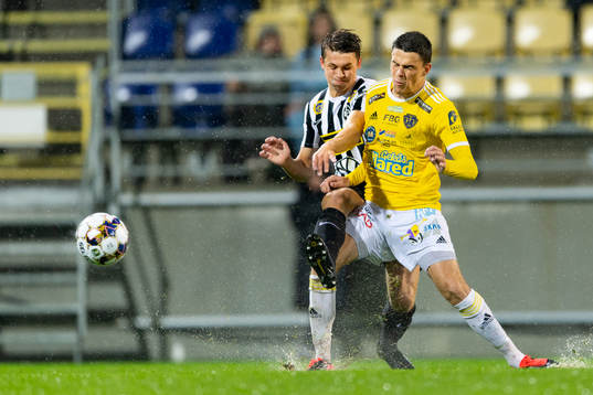 Landskronas Emil Jönsson och Falkenbergs Samuel Adrian