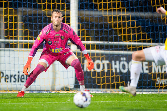 Falkenbergs målvakt Viktor Noring