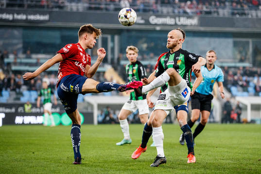 Örgrytes Eric Nohlgren och GAIS Niklas Andersen
