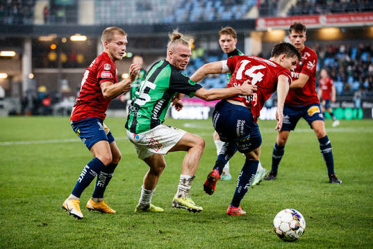 Örgrytes Hampus Dahlqvist och Daniel Paulson mot GAIS