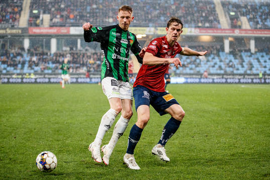 GAIS Julius Lindberg och Örgrytes Anton Lans