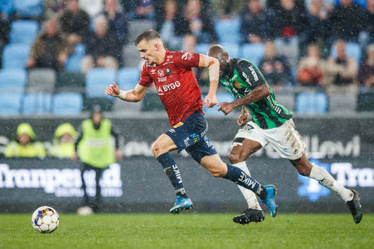 Örgrytes Ajdin Zeljkovic och GAIS Boris Lumbana