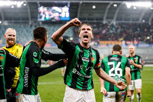 GAIS August Wängberg jublar