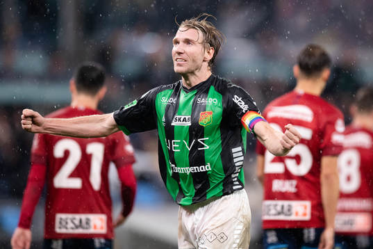 GAIS August Wängberg jublar