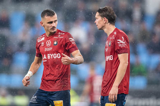 Örgrytes Ajdin Zeljkovic och Anton Lans