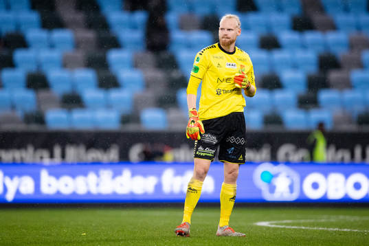 GAIS målvakt Mathias Karlsson