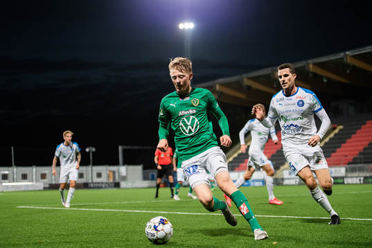 Jönköpings Elias Nordström och Akropolis Jesper Björkman