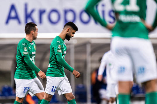 Jönköpings Marcus Degerlund och Mohammad Fazal deppar