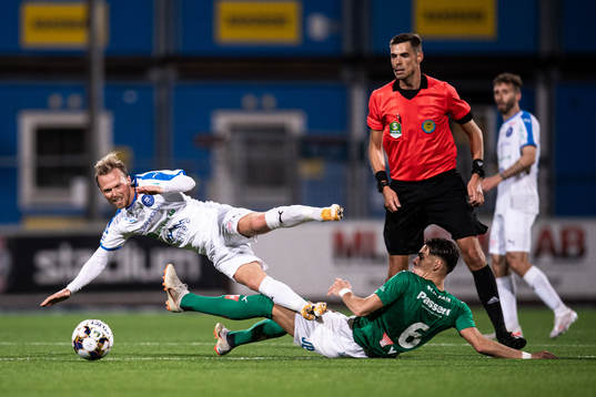 Akropolis Pontus Åsbrink och Jönköpings Adam Ben Lamin