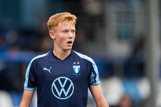 Hugo Larsson of Malmö FF