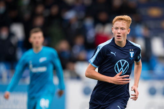 Hugo Larsson of Malmö FF