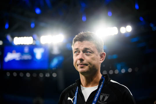 Jon Dahl Tomasson, head coach of Malmö FF prior to the