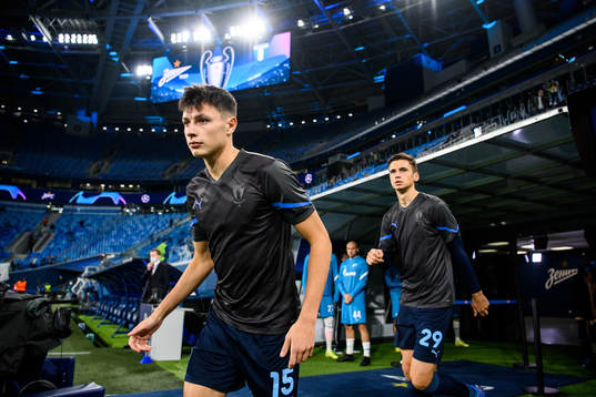 Anel Ahmedhodzic of Malmö FF prior to the UEFA Champions