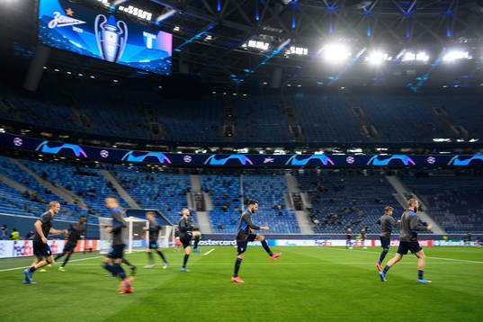 Erdal Rakip of Malmö FF prior to the UEFA Champions League