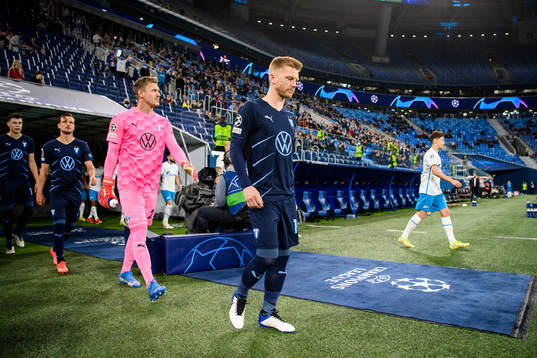 Anders Christiansen of Malmö FF prior to the UEFA