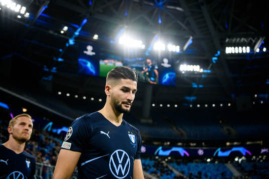 Antonio Colak of Malmö FF prior to the UEFA Champions