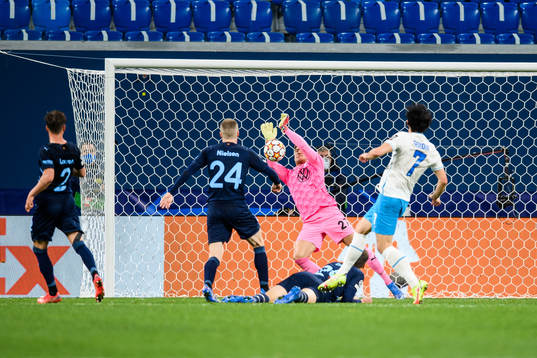 goalkeeper Johan Dahlin of Malmö FF