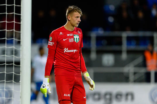 Västerås målvakt Sebastian Selin