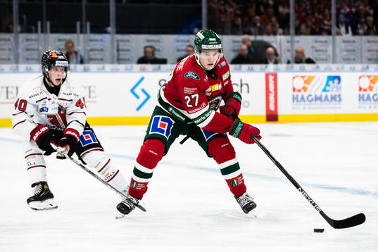 Örebros Elias Ekström och Frölundas Teodor Niederbach