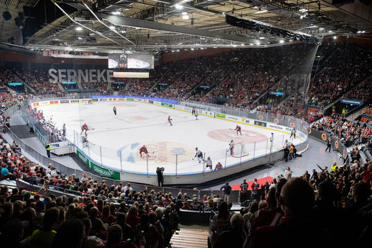 Vy över Scandinavium