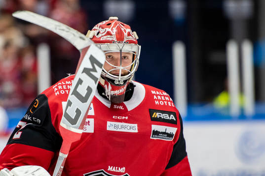 Malmö Redhawks målvakt Daniel Marmenlind