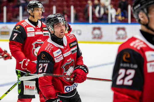 Malmö Redhawks Ponthus Westerholm deppar