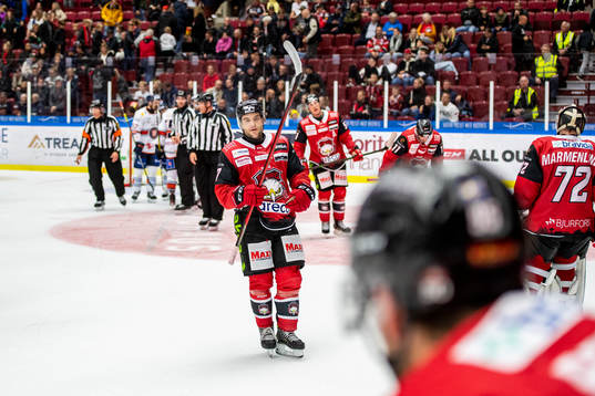 Malmö Redhawks Pathrik Westerholm deppar