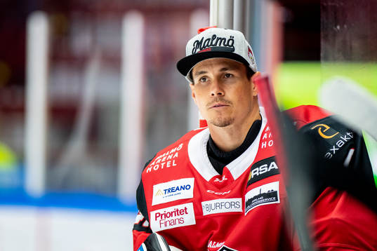 Malmö Redhawks målvakt Irving Leland