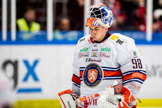 Växjös målvakt Janis Kalnins