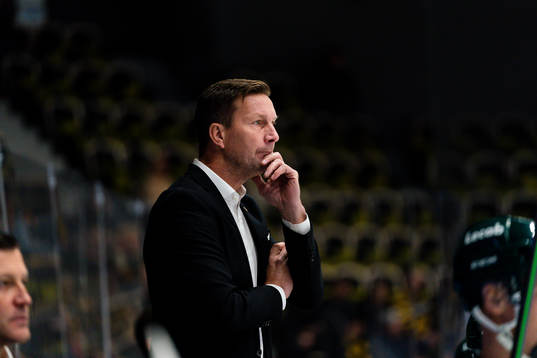 Färjestads tränare Johan Pennerborn