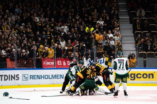 Skellefteås Melker Karlsson och Färjestads Joakim Nygård