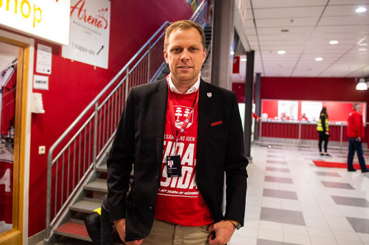 Timrås klubbchef Jonas Torines