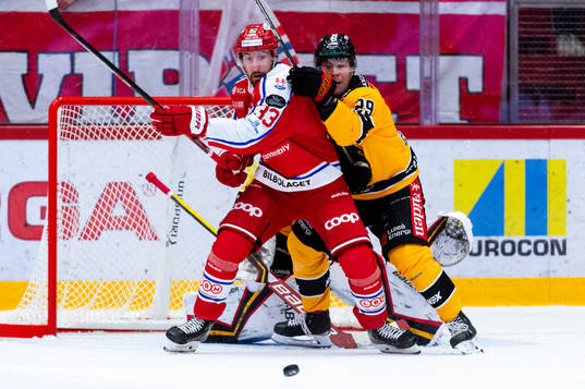 Timrås Albin Lundin och Luleås Erik Gustafsson