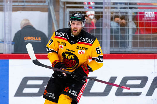 Luleås Linus Omark jublar