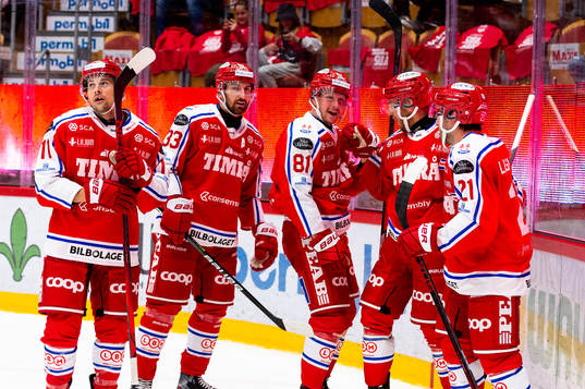 under ishockeymatchen i SHL mellan Timrå och Luleå