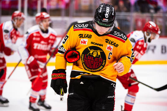 Luleås Erik Gustafsson deppar