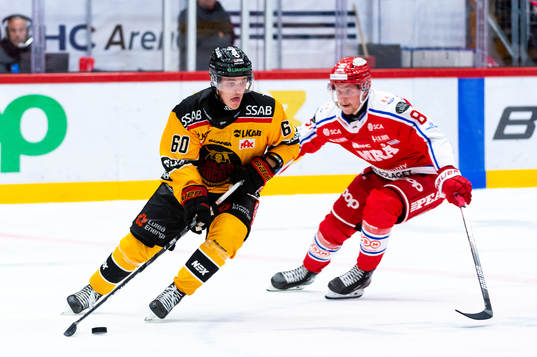 Luleås Julius Honka och Timrås Jens Lööke