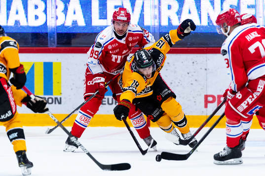 Timrås Ty Rattie och Luleås Konstantin Komarek